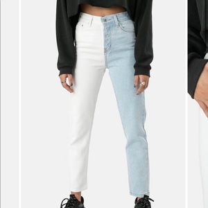 Colorblock Jeans